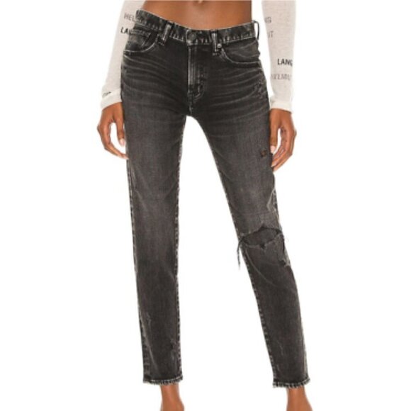 Moussy Vintage Lenwood Skinny Distressed Denim Jeans 26​​​​​​​​​​​​​​​​ - Picture 1 of 8